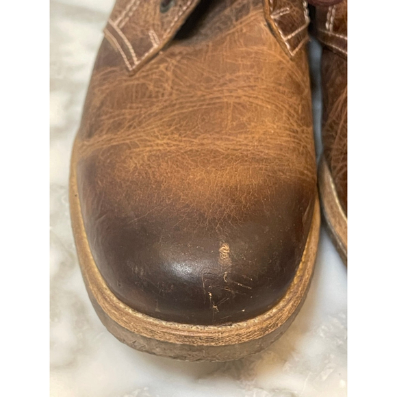 Bed Stu Men’s Leather Chukka Boots Brown Size 9 Distressed Lace Up Casual - Picture 5 of 9